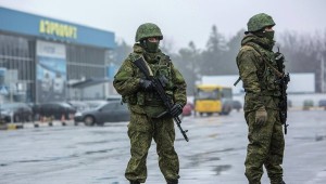 soldiers in Crimea